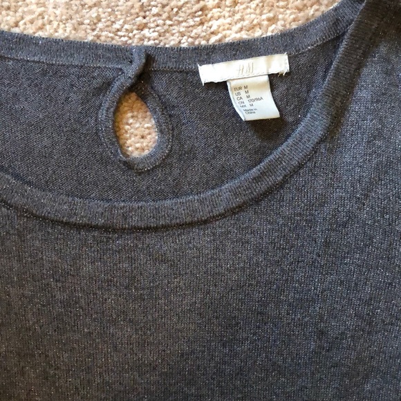 🌟 Sparkly Gray Sweater - Picture 2 of 2